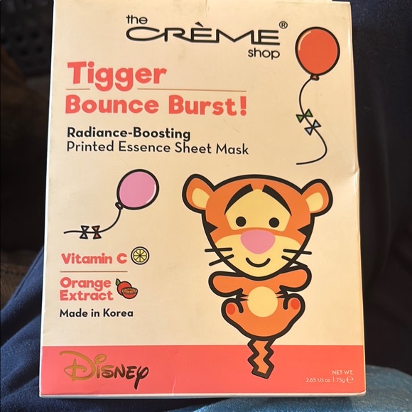 Disney Other - Disney Tigger Radiance-Boosting Sheet Mask